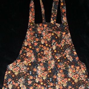 FALL MINI DRESS OVERALL